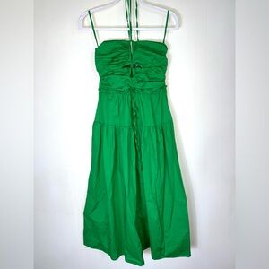 Jason Wu Green Midi Dress
